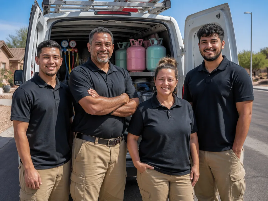 Nevada Commercial HVAC team
